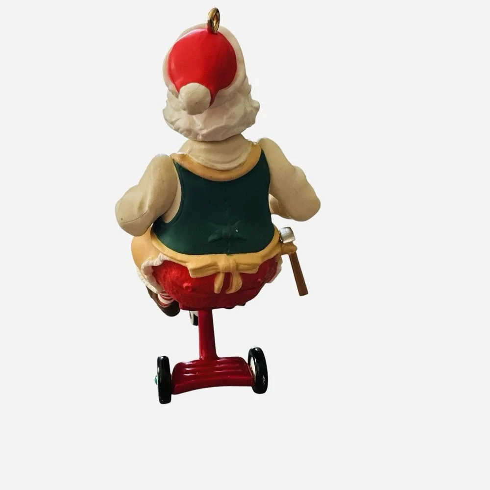 HALLMARK Keepsake Santa On Tricycle‎ Christmas Ornament 12TH In SERIES